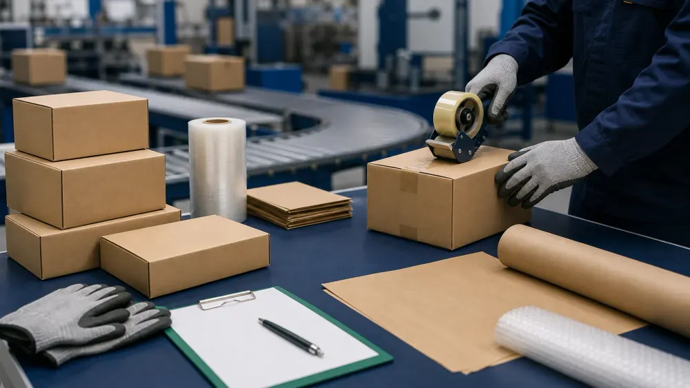 AMBALAJ VE PAKETLEME EĞİTİMİ için online eğitim kapak görseli