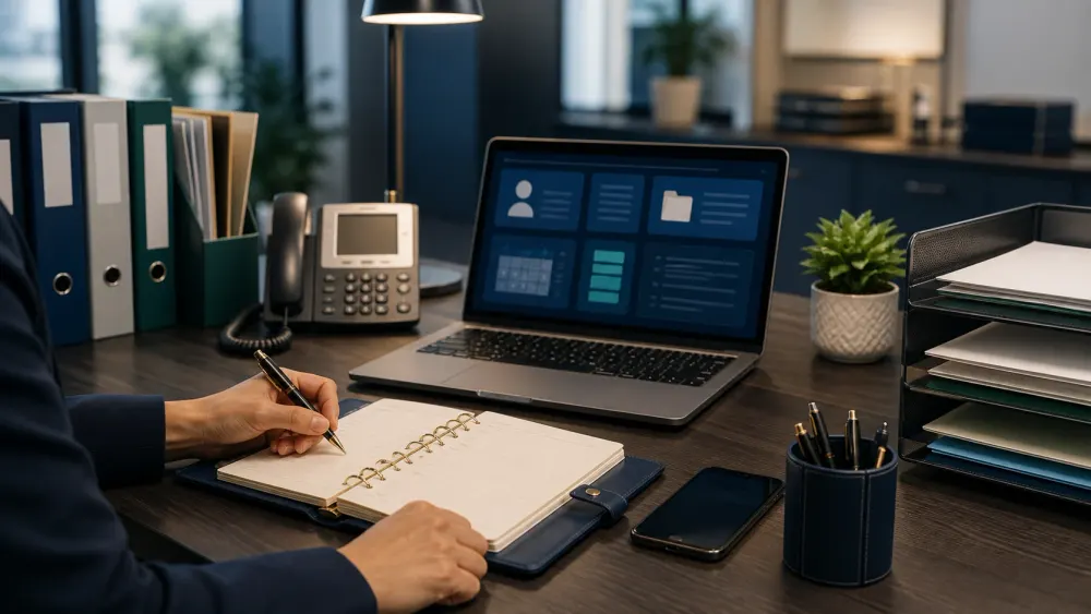 BÜRO YÖNETİMİ VE SEKRETERLİĞİ EĞİTİMİ için online eğitim kapak görseli