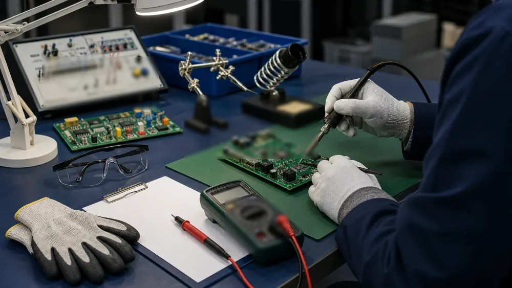 ELEKTRİK ELEKTRONİK EĞİTİMİ için online eğitim kapak görseli