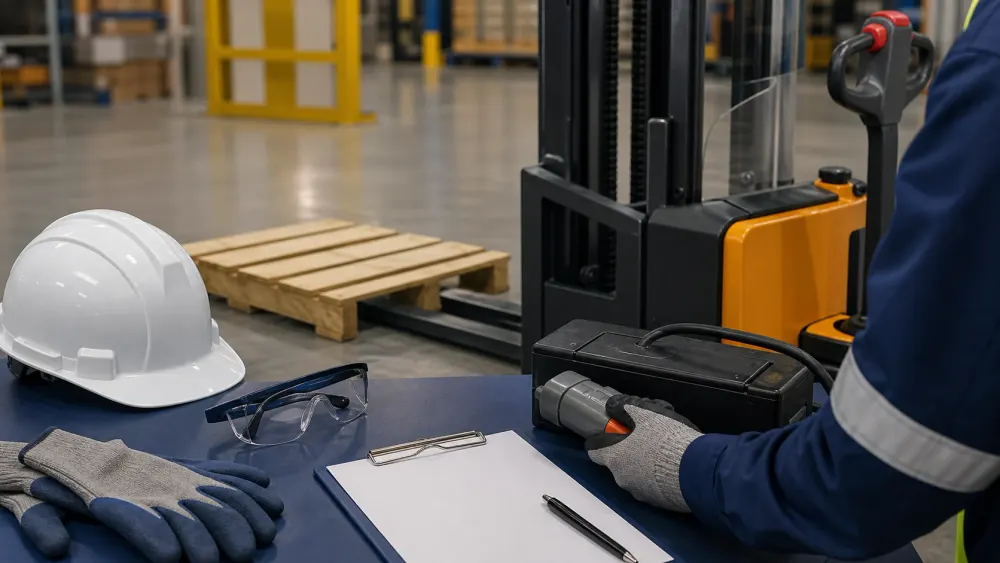 ENDÜSTRİYEL ELEKTRİKLİ İSTİF MAKİNESİ BİLGİLENDİRME EĞİTİMİ için online eğitim kapak görseli