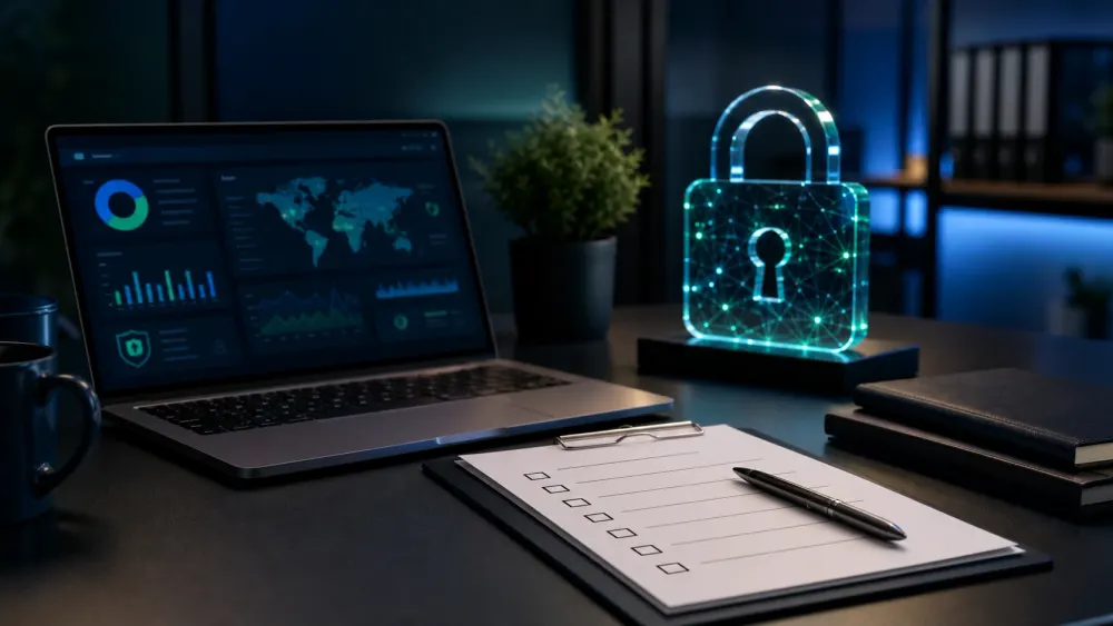 ISO 27001:2022 BİLGİ GÜVENLİĞİ YÖNETİM SİSTEMİ İÇ DENETÇİ EĞİTİMİ için online eğitim kapak görseli