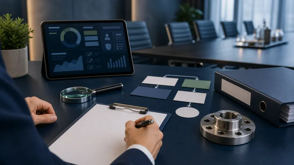 ISO 9001: 2015 KALİTE YÖNETİM SİSTEMİ BAŞ DENETÇİ EĞİTİMİ için online eğitim kapak görseli