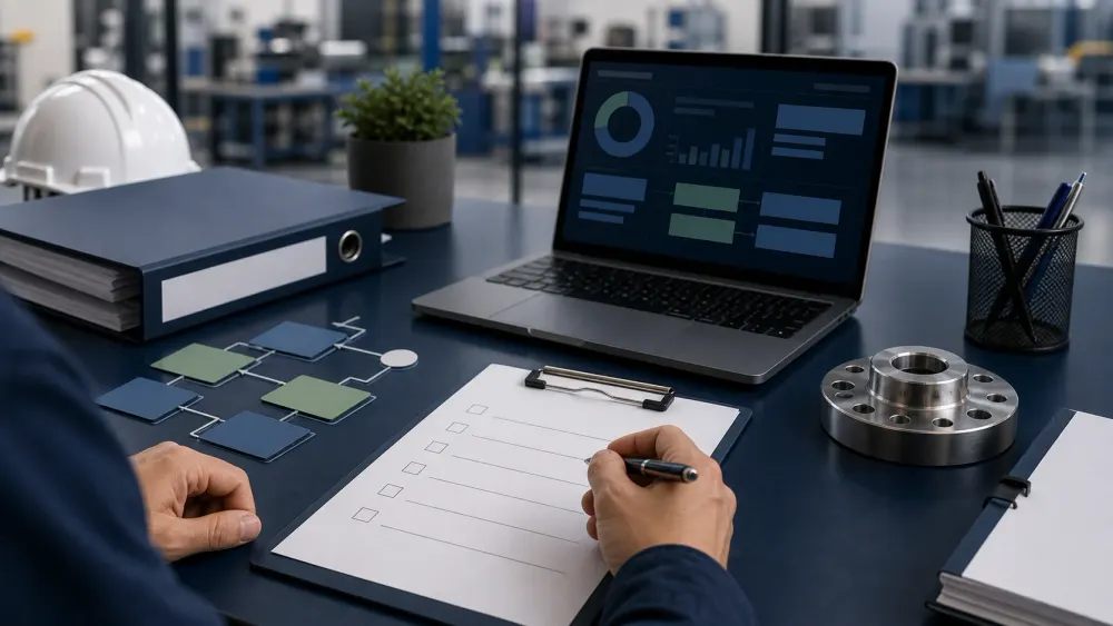 ISO 9001: 2015 KALİTE YÖNETİM SİSTEMİ EĞİTİMİ için online eğitim kapak görseli