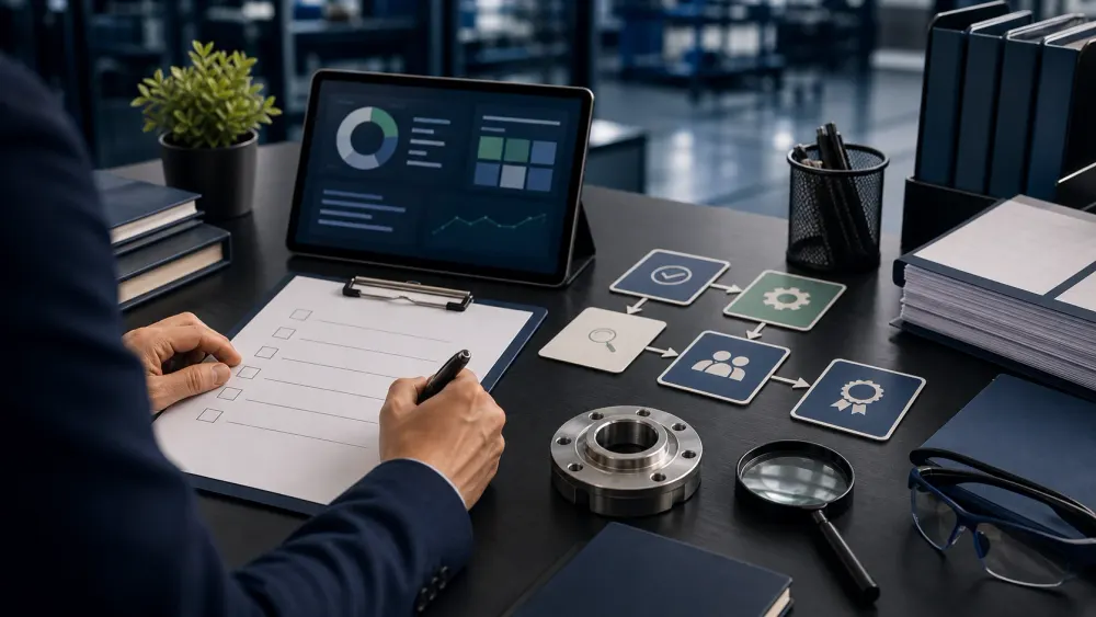 ISO 9001:2018 - KALİTE YÖNETİM SİSTEMİ EĞİTİMİ için online eğitim kapak görseli