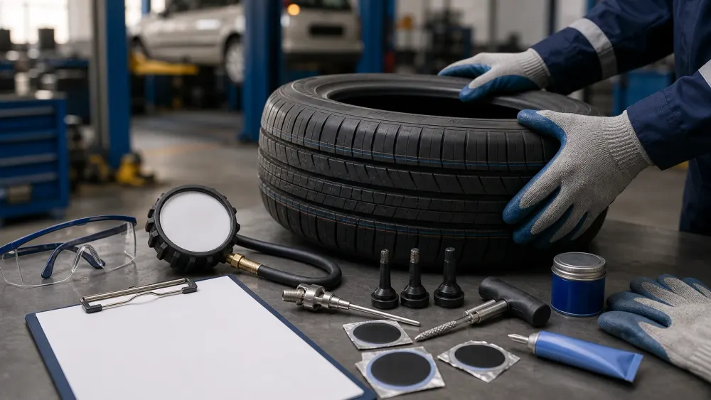 OTOMOTİV LASTİK ONARIMCISI EĞİTİMİ için online eğitim kapak görseli