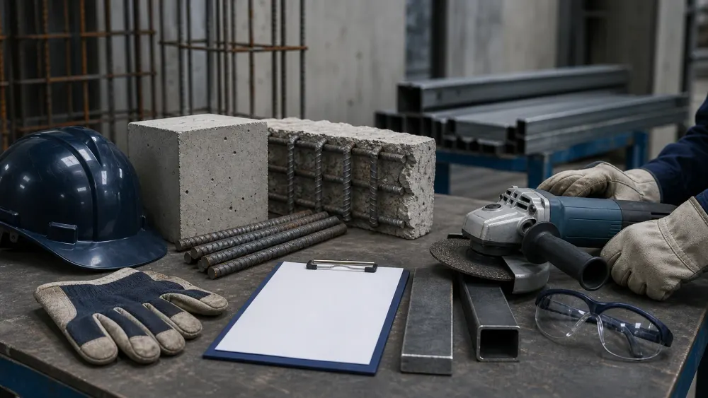TEHLİKELİ VE ÇOK TEHLİKELİ İŞLERDE BETON-BETONARME VE SOĞUK METAL KESME VE TA... için online eğitim kapak görseli