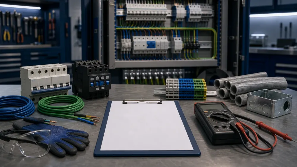 TEHLİKELİ VE ÇOK TEHLİKELİ İŞLERDE ELEKTRİK TESİSAT VE PANO MONTÖRLÜĞÜ EĞİTİMİ için online eğitim kapak görseli