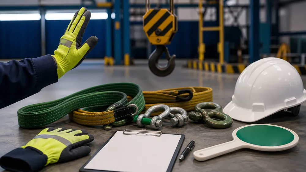 TEHLİKELİ VE ÇOK TEHLİKELİ İŞLERDE İŞARETÇİ VE SAPANCI EĞİTİMİ için online eğitim kapak görseli