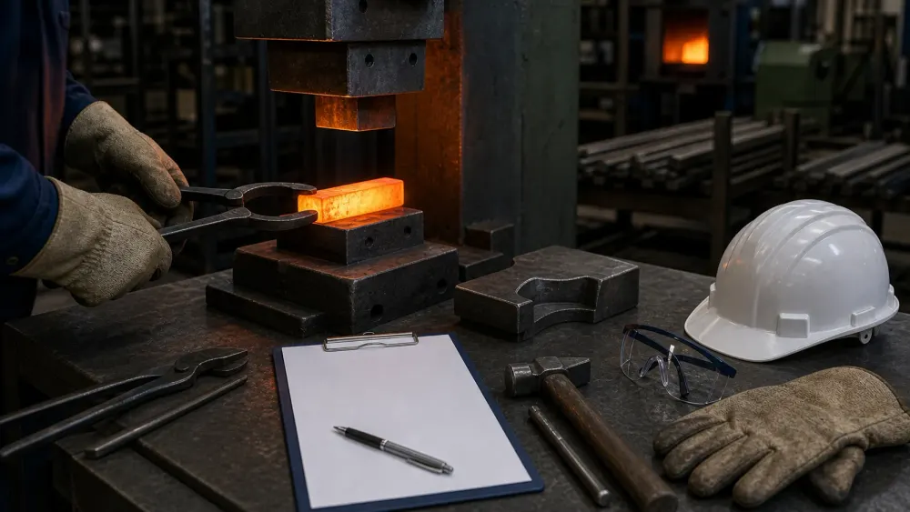 TEHLİKELİ VE ÇOK TEHLİKELİ İŞLERDE SICAK METAL ŞEKİLLENDİRME EĞİTİMİ için online eğitim kapak görseli