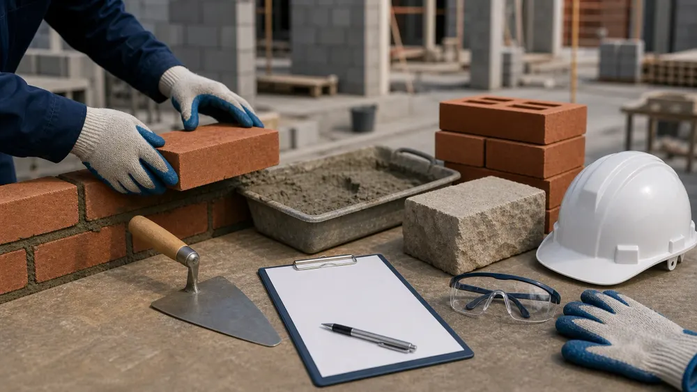YAPI SEKTÖRÜNDE ÇALIŞANLARA YÖNELİK DUVARCI EĞİTİMİ için online eğitim kapak görseli