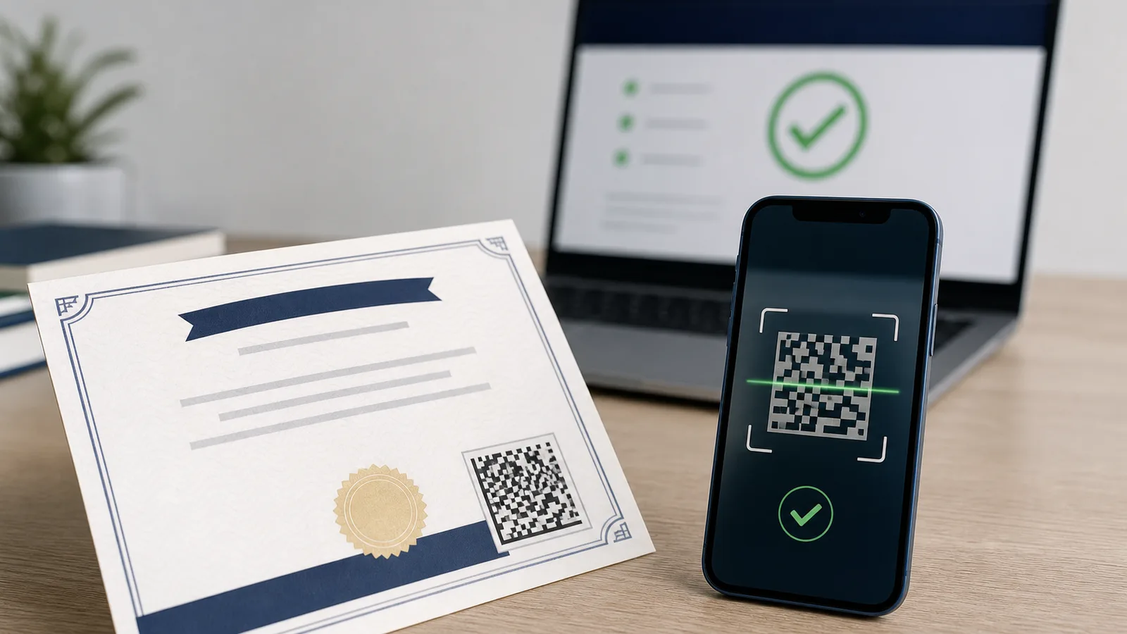 e-Devlet onaylı sertifika ve barkodlu belge doğrulama